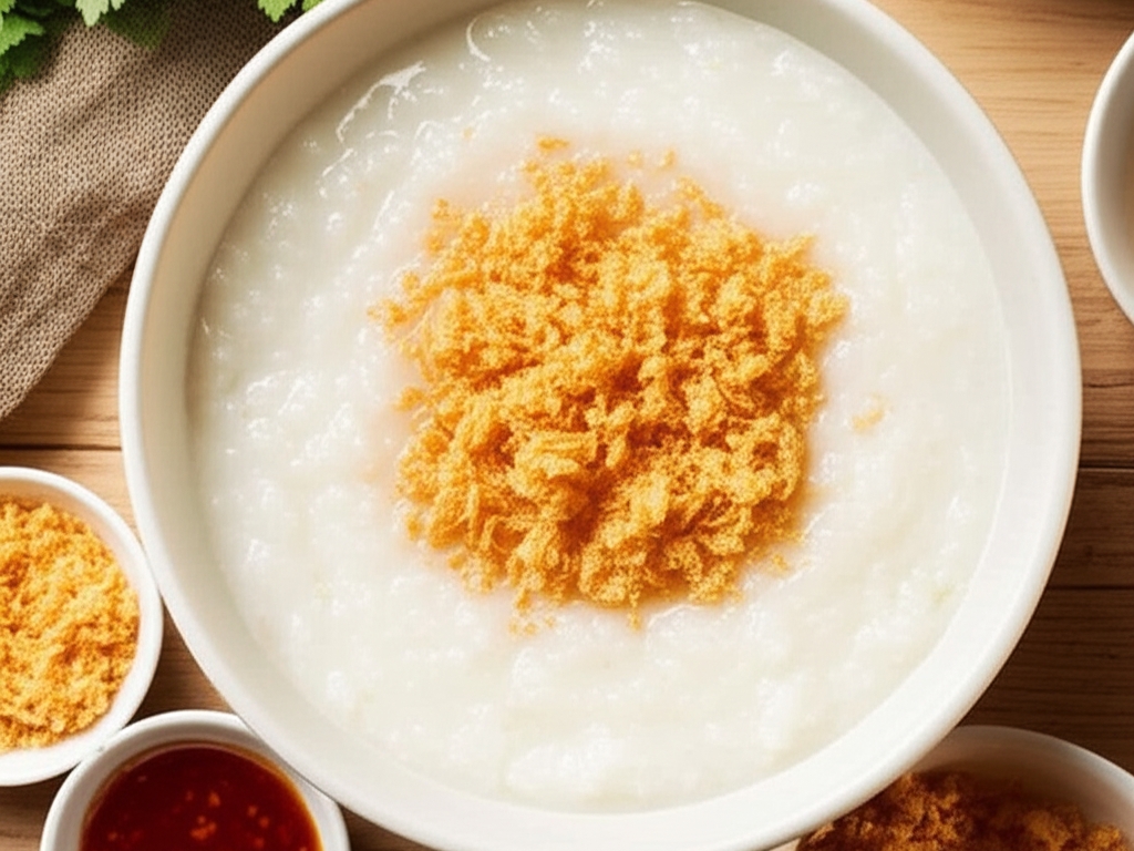 5. Cháo Nóng Chà Bông – Dễ Ăn, Dễ Tiêu, Dễ Ghiền