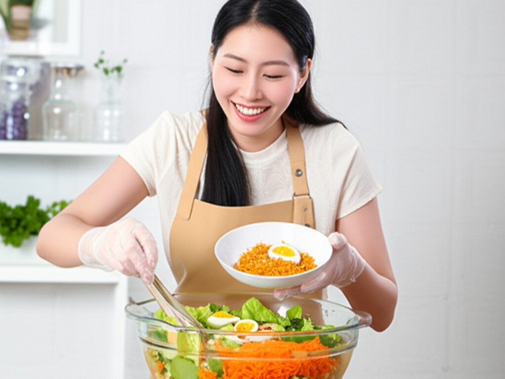 Với combo Chà bông cá biển kết hợp dưa leo - cà chua