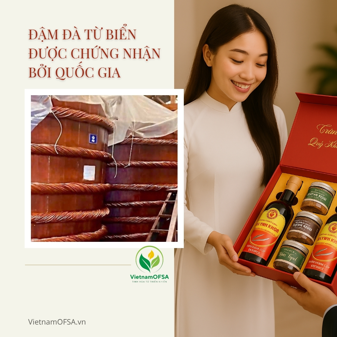 Đậm Đà Từ Biển – Được Chứng Nhận Bởi Quốc Gia