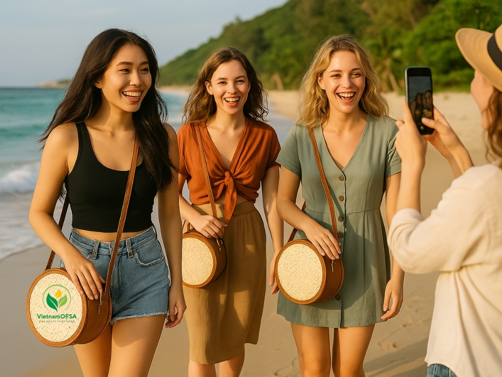 Thủ công từ lá buông – Mộc mạc đầy tinh tế