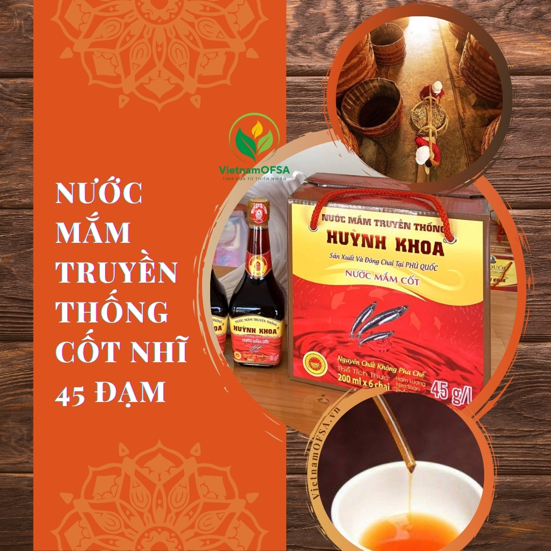 Vì sao Nước Mắm 45 Độ Đạm Huỳnh Khoa lại tốt cho sức khỏe?